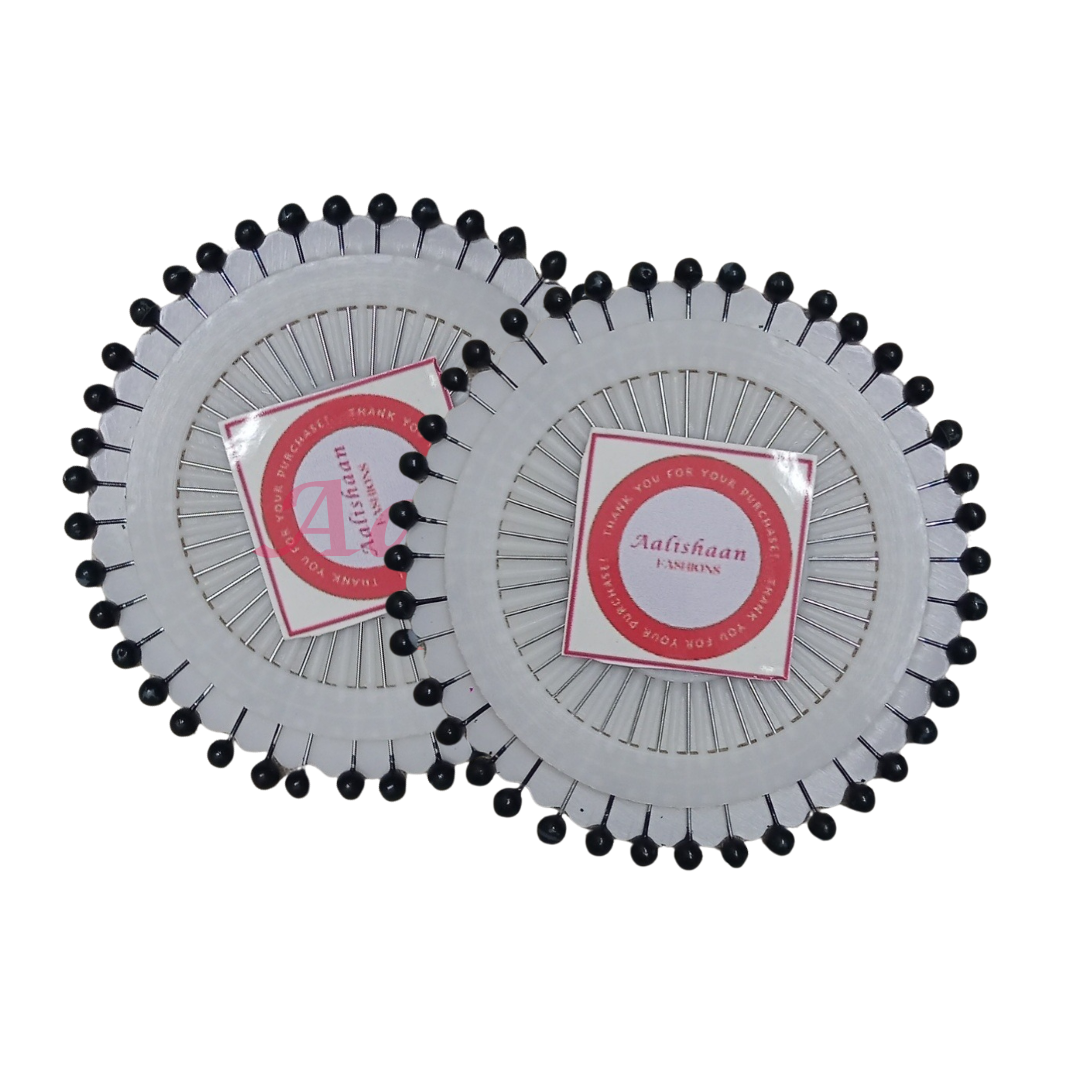 Black Beads Pins Wheel online for hijabis