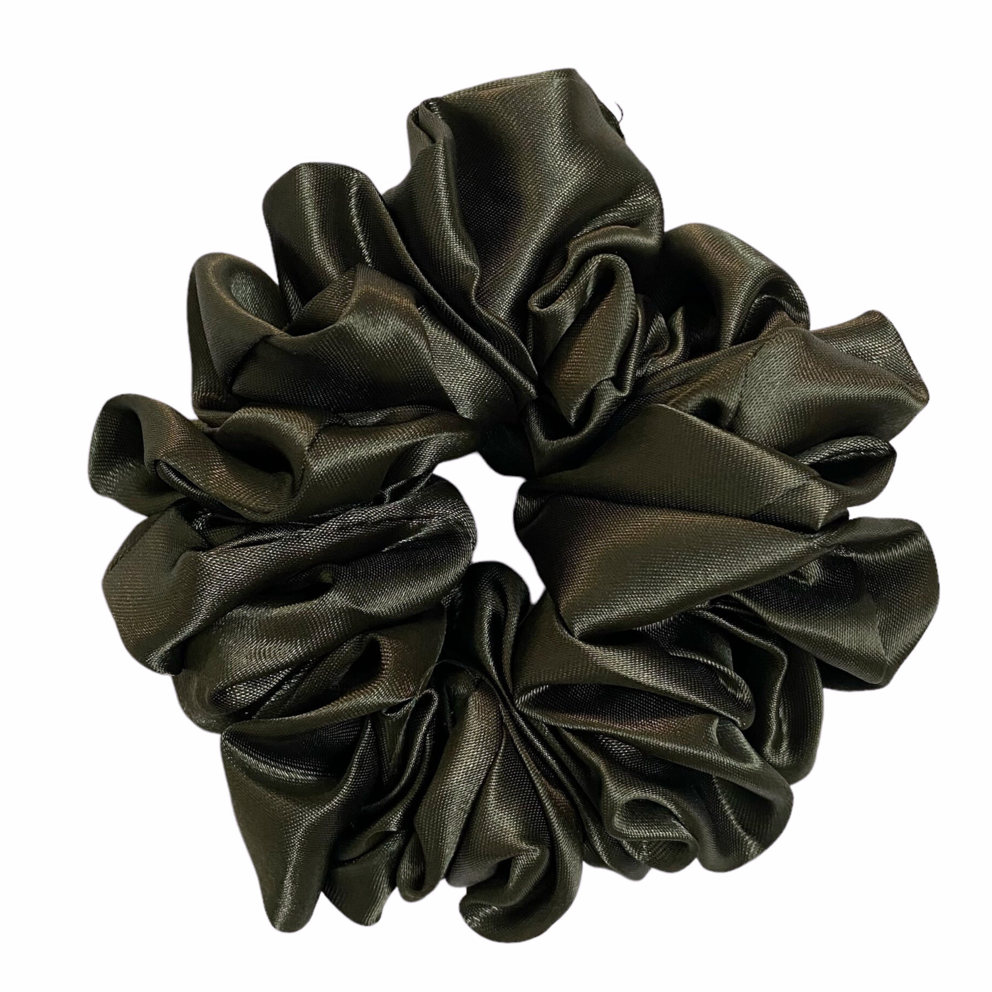 Blak scrunchie volumiser silk for girls pakistan cod fast delivery