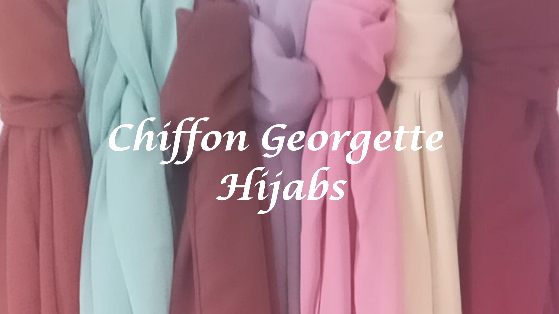 Premium quality Chiffon Georgette hijabs for women in Pakistan
