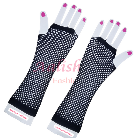 for stylish and modest fashion women Net Gloves - Fishnet Gloves shop onlline pakistan cash on delivery