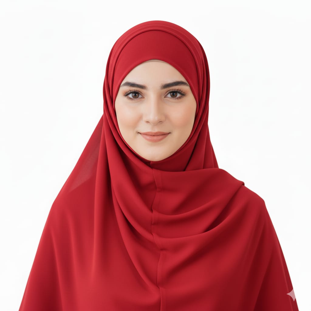 Rust - Premium Chiffon Georgette Hijab