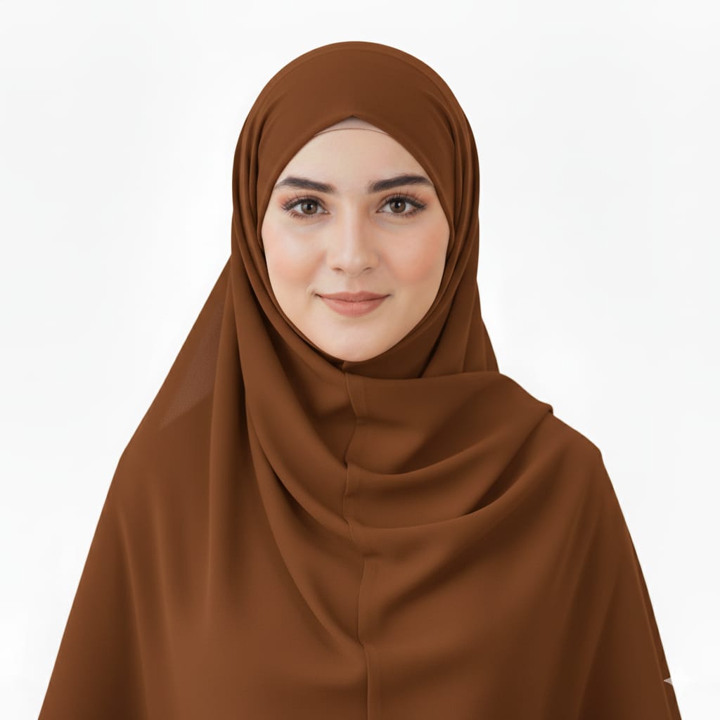 Sandal Wood - Premium Chiffon Georgette Hijab