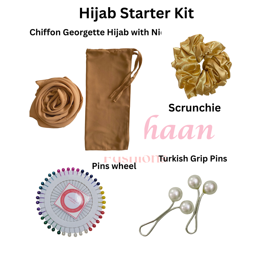 Hijab Starter Kits - Your Hijab Journey Starts Here – All Essentials in One Kit!