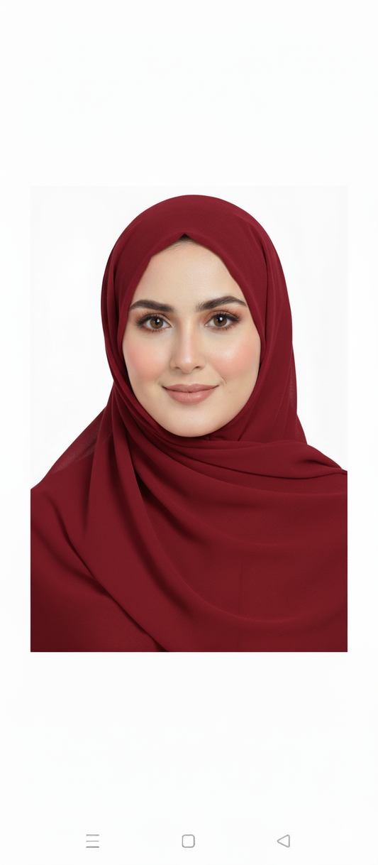 Currant hijab with cap for all seasons fast delivery secure check outs online shopping pakistan