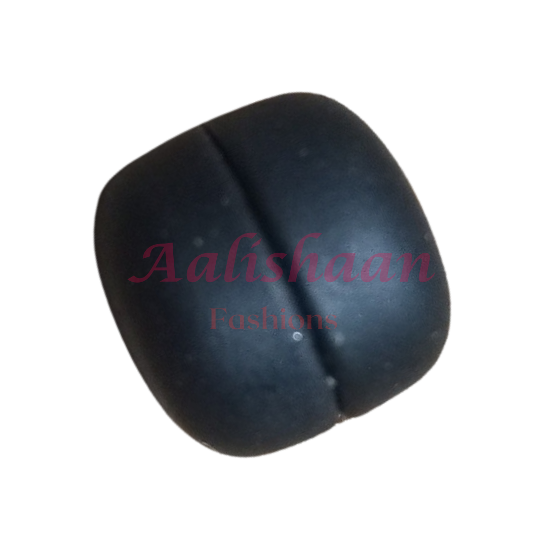Black - Matte Hijab Magnets (Circle)