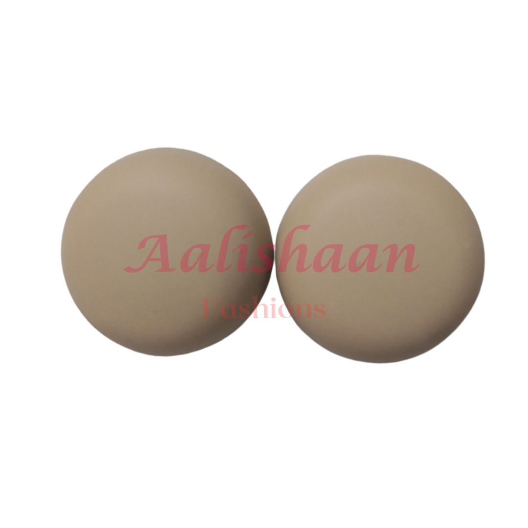 Beige Matte Hijab Magnets (Circle)