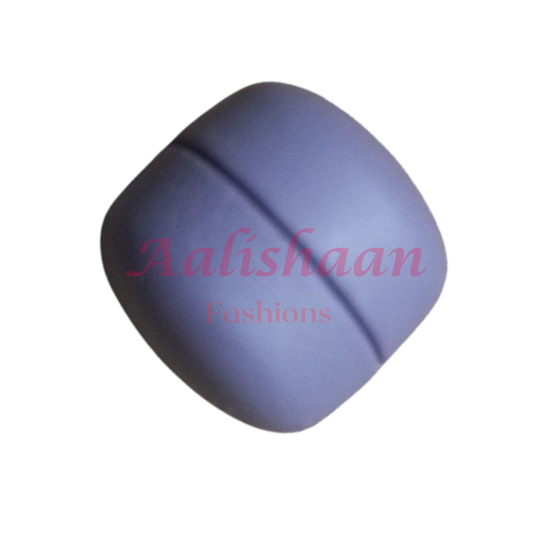 Mauve - Matte Hijab Magnets (Circle)