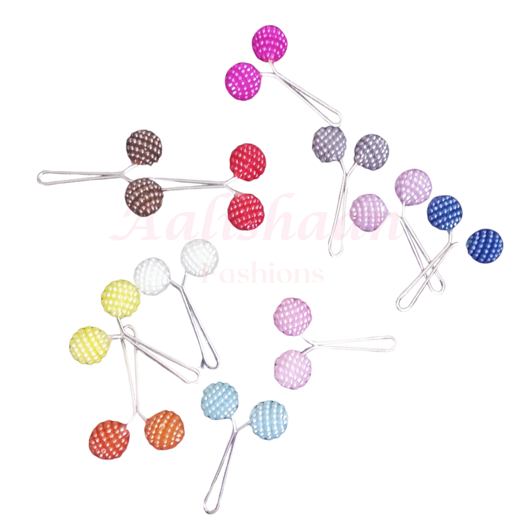 Multicolor glider pins for hijab abaya stole and scarves shop online Pakistan