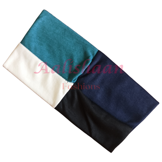 Hijab Cap Combo 4-in-1 Set Pakistan Hijab tube cap combo pack for Pakistani women.