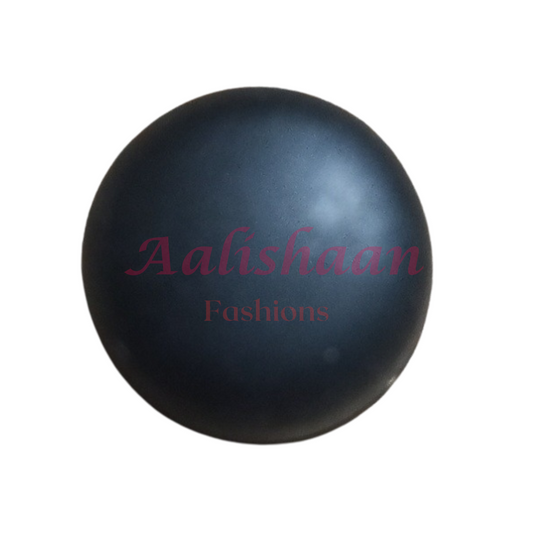 Black - Matte Hijab Magnets (Circle)