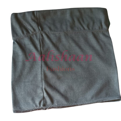 Grey - Tube Cap - Aalishaan Fashions