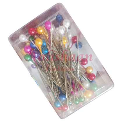 Multi Colour Bead Pins Small Box