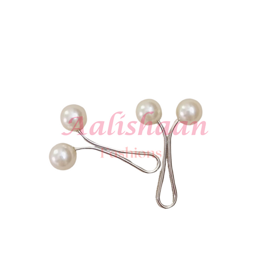 White Pearl - Turkish Grip Pins - Pack of 02, 04