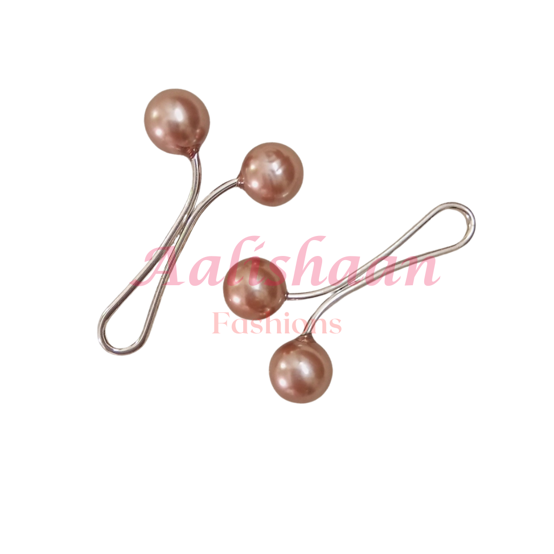 Copper Pearl - Turkish Grip Pins - Pearl - Pack of 02, 04, 06