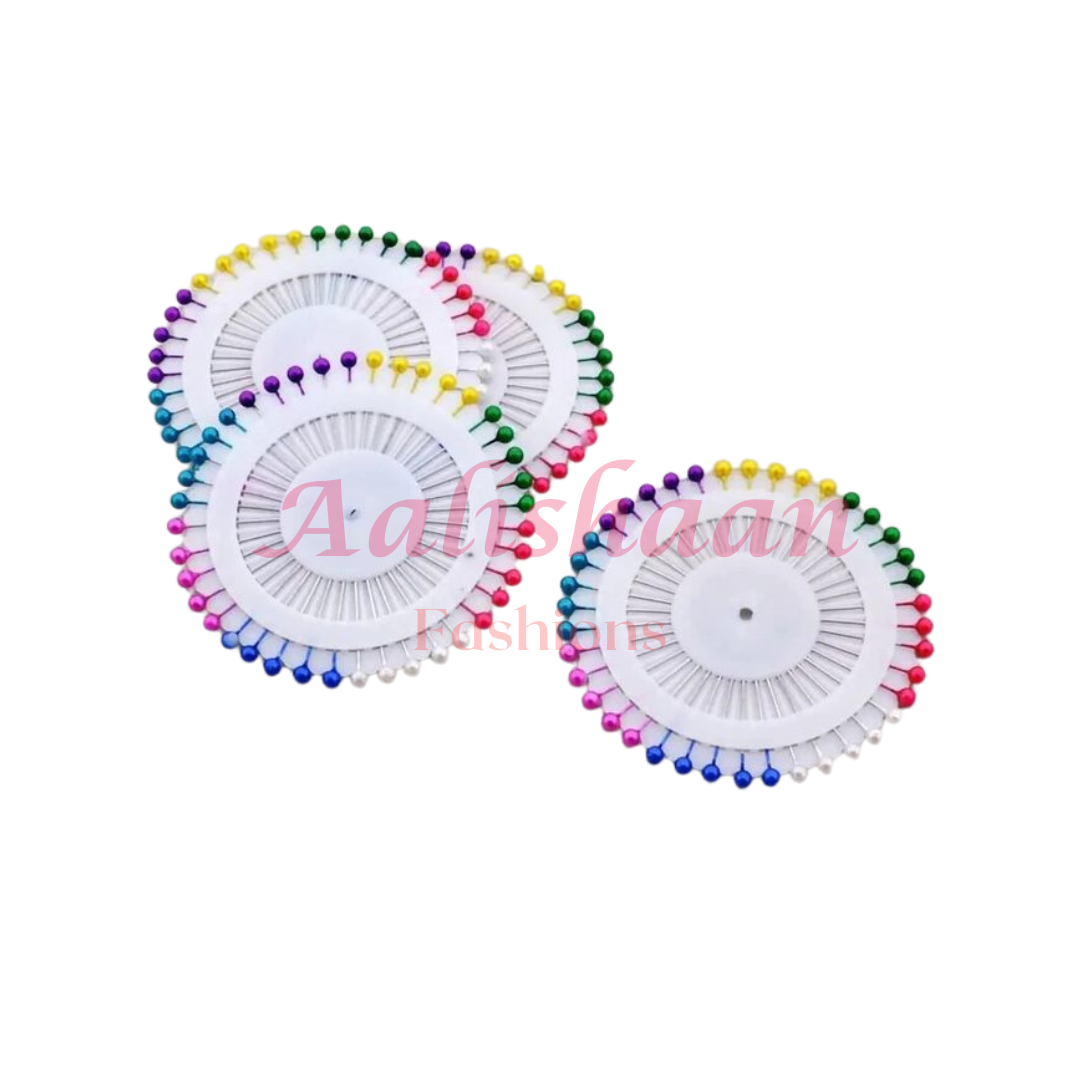 Plain - Multi colour - Pins Wheel 01, 02, 03