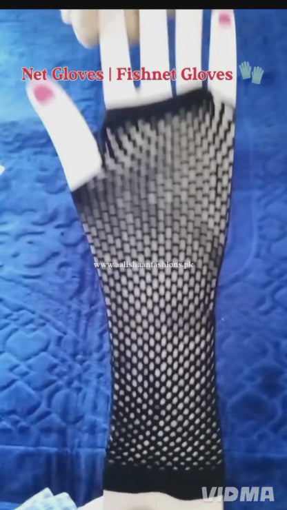 03 pairs Net Gloves|Fishnet Gloves bundle