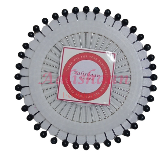Plain - Black colour - Pins Wheel 01, 02, 03