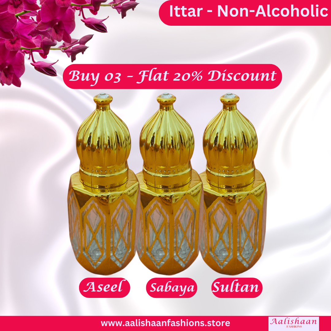 Flat 20% Discount  - Buy 03 - Ittar - Non Alcoholic