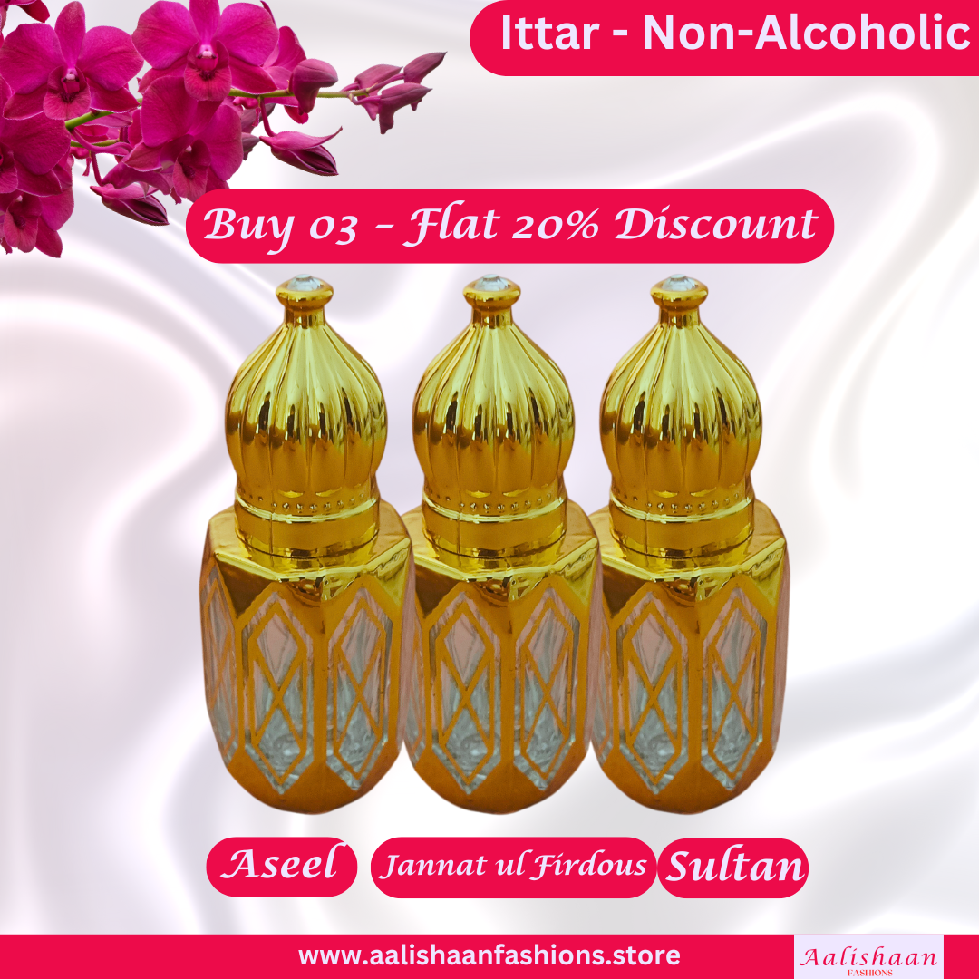 Flat 20% Discount  - Buy 03 - Ittar - Non Alcoholic